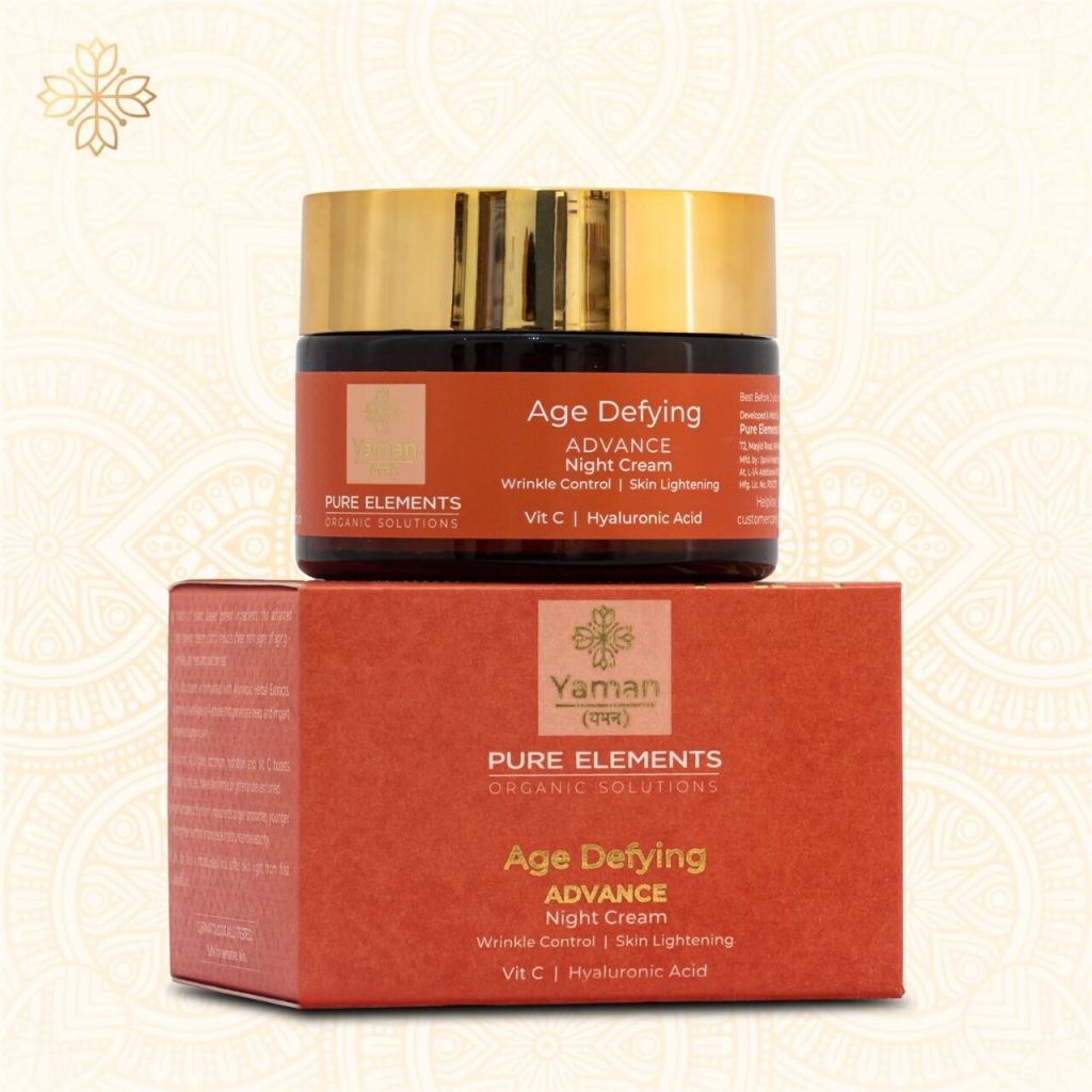 Age Defying Advance Night Cream with Vit C & Hyluronic Acid